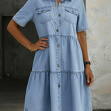 Sophia | Stylish and Comfortable Denim Dress