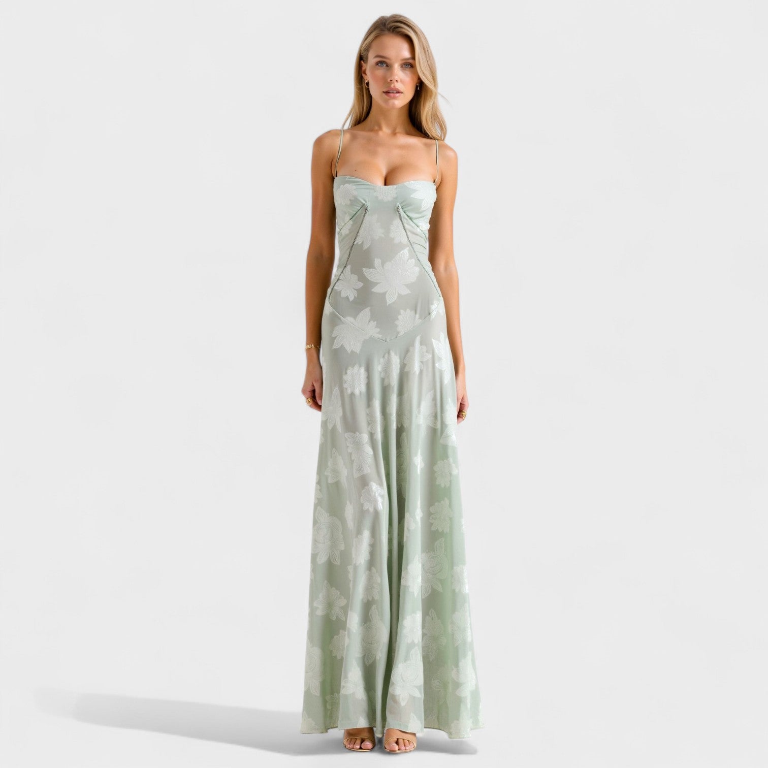 Verona - Floral maxi dress