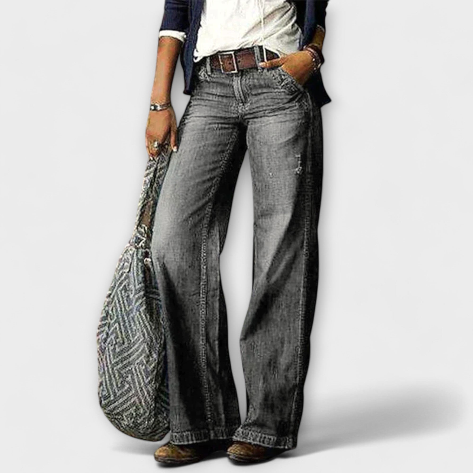 Cess – Wide-leg jeans
