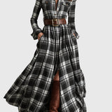 Mireline - Classic Button-Up Shirt Dress