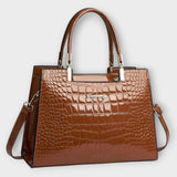 Shiny Croco Handmade Bag