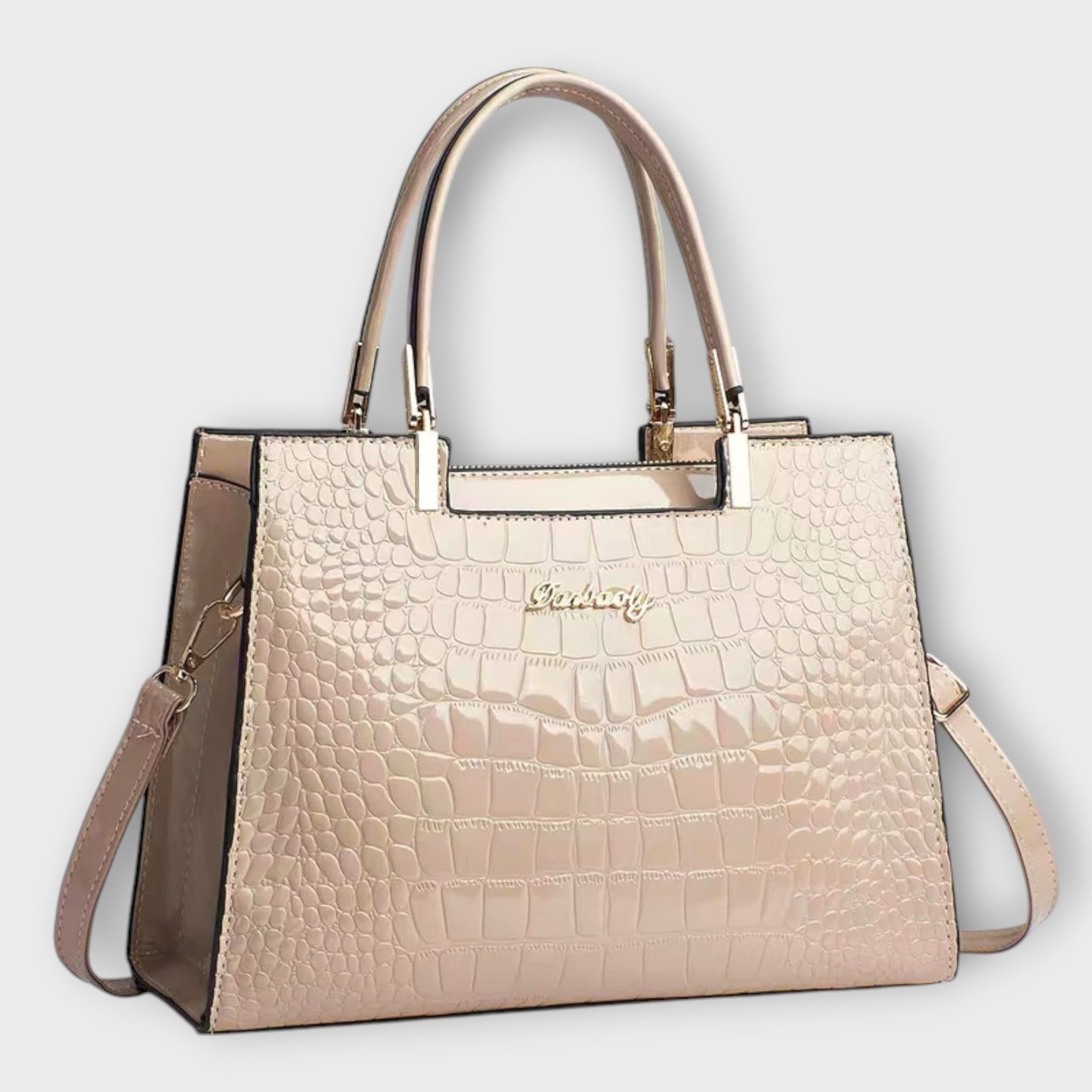 Shiny Croco Handmade Bag