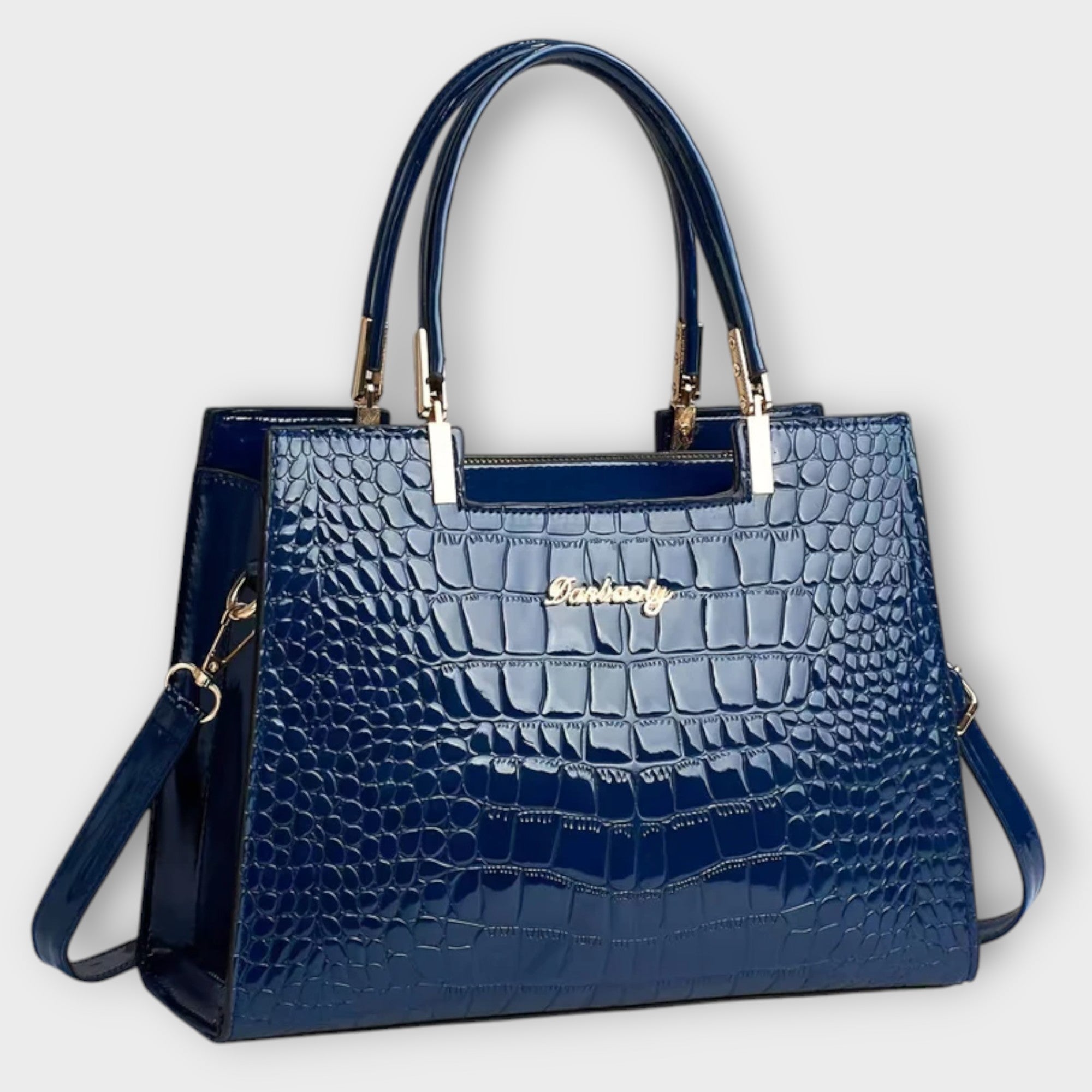 Shiny Croco Handmade Bag