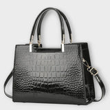 Shiny Croco Handmade Bag