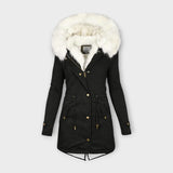 Ivara - Waterproof winter coat with fur lining