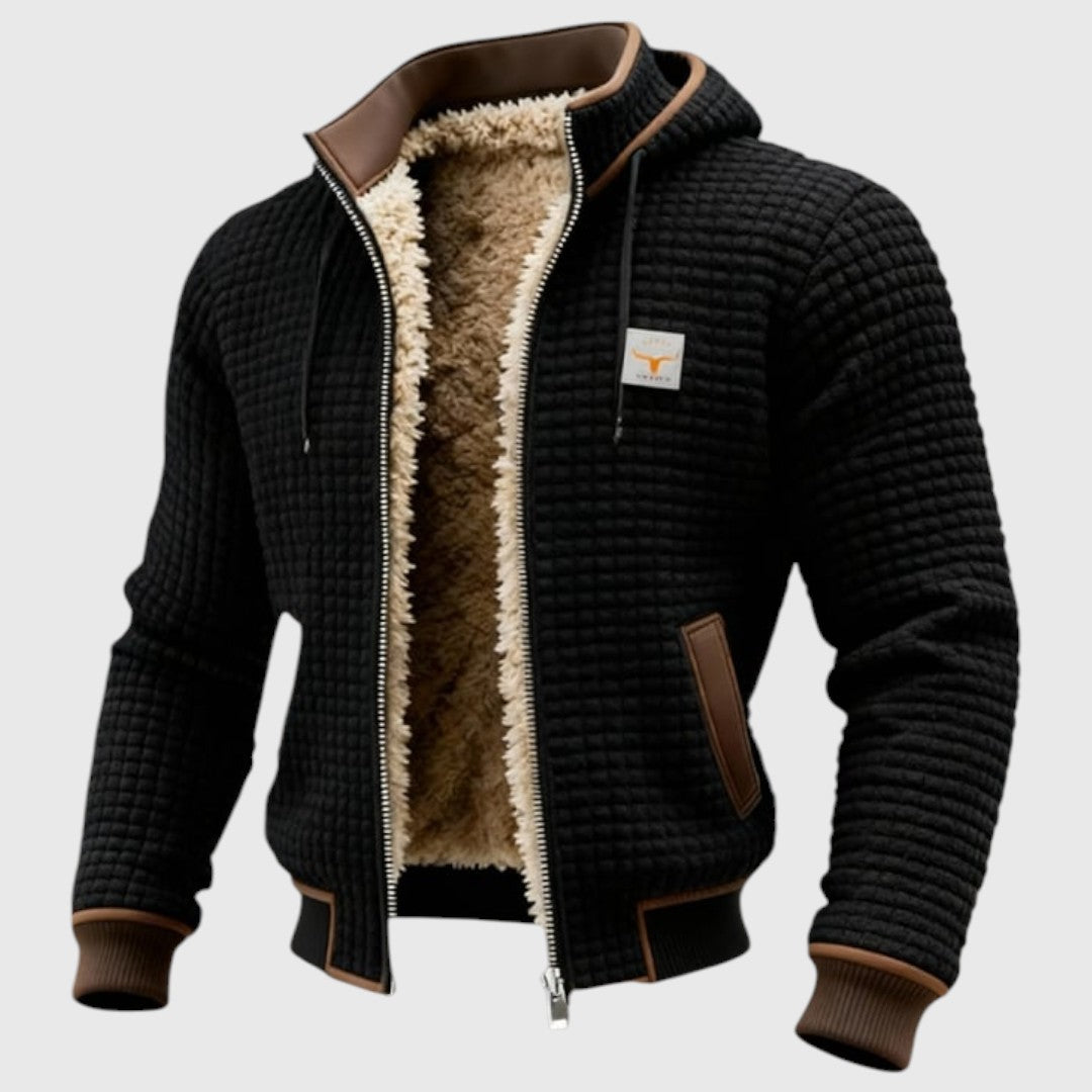 László - Retro checked jacket