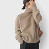 Izabella - High neck cashmere sweater