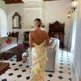 Julieta - Ruffled Long Dress