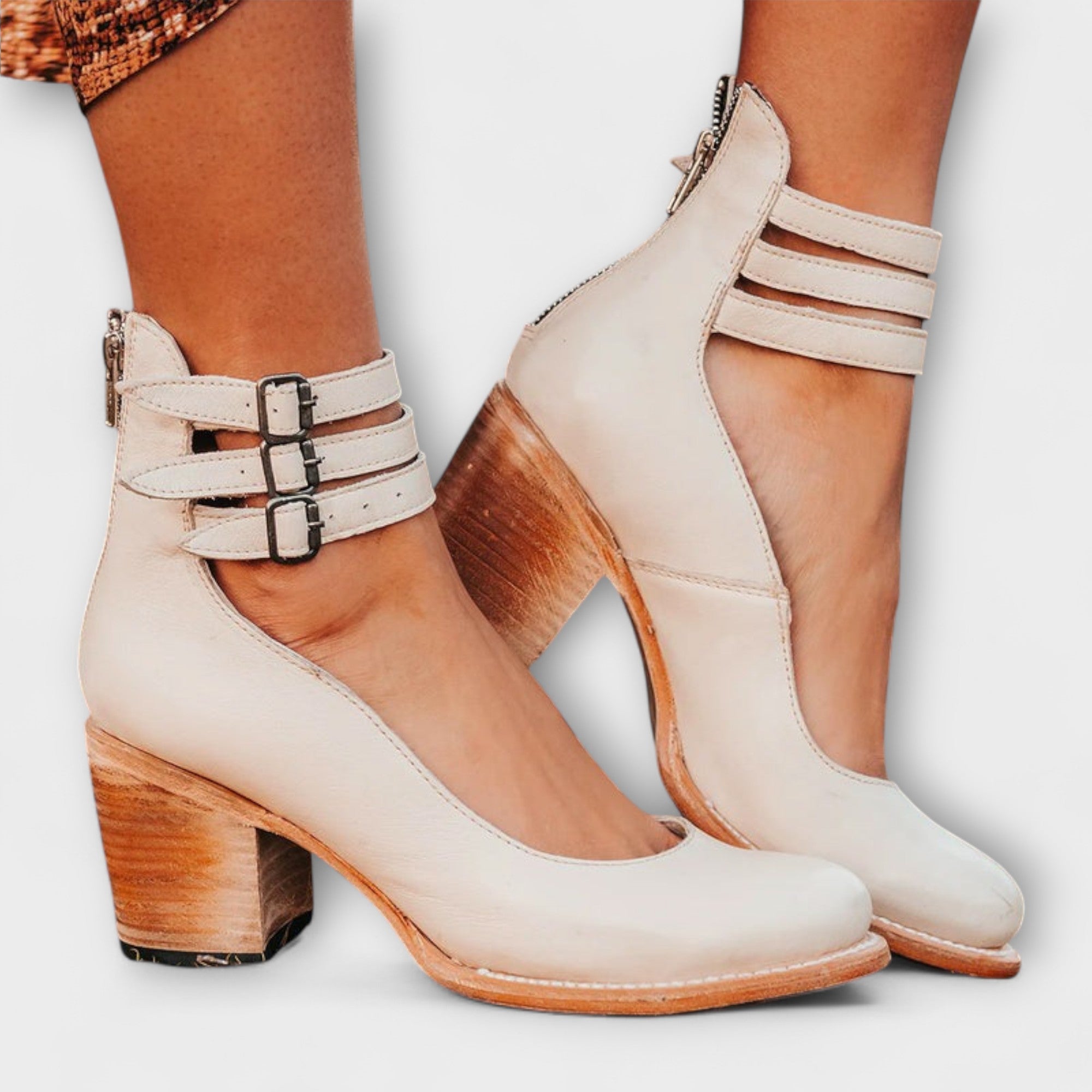 Bela – Premium Leather Heeled Shoe for Perfect Comfort