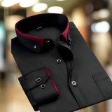 József | Classic cotton long-sleeved shirt