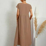 Gabrielle™ — Robe midi fluide élégance intemporelle