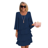 Margaux – Elegant Midi Dress with Ruching