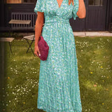 Élina - Long, loose floral summer dress