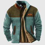 Stefan - Stylish fleece pullover with thermal lining