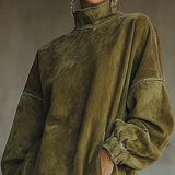 Gabriela | High Neck French Edge Ante Dress