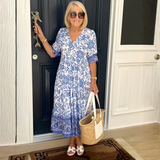 Madison – A light, flowing dress that accentuates the figure