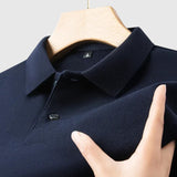 Aladár - Comfortable cotton polo shirt