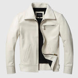 Yavor bőr slim fit kabát