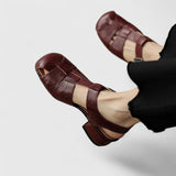 Terézia - Elegant Leather Sandals