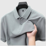 Aladár - Comfortable cotton polo shirt