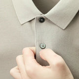 Aladár - Comfortable cotton polo shirt