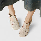 Terézia - Elegant Leather Sandals