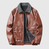 Men's leather jacket
