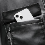 Men's leather jacket