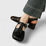 Terézia - Elegant Leather Sandals