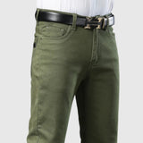 Elegant Cotton Jeans
