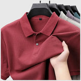 Aladár - Comfortable cotton polo shirt