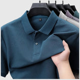 Aladár - Comfortable cotton polo shirt