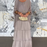 Lara – Elegant, Long, Loose-Fitting Dress