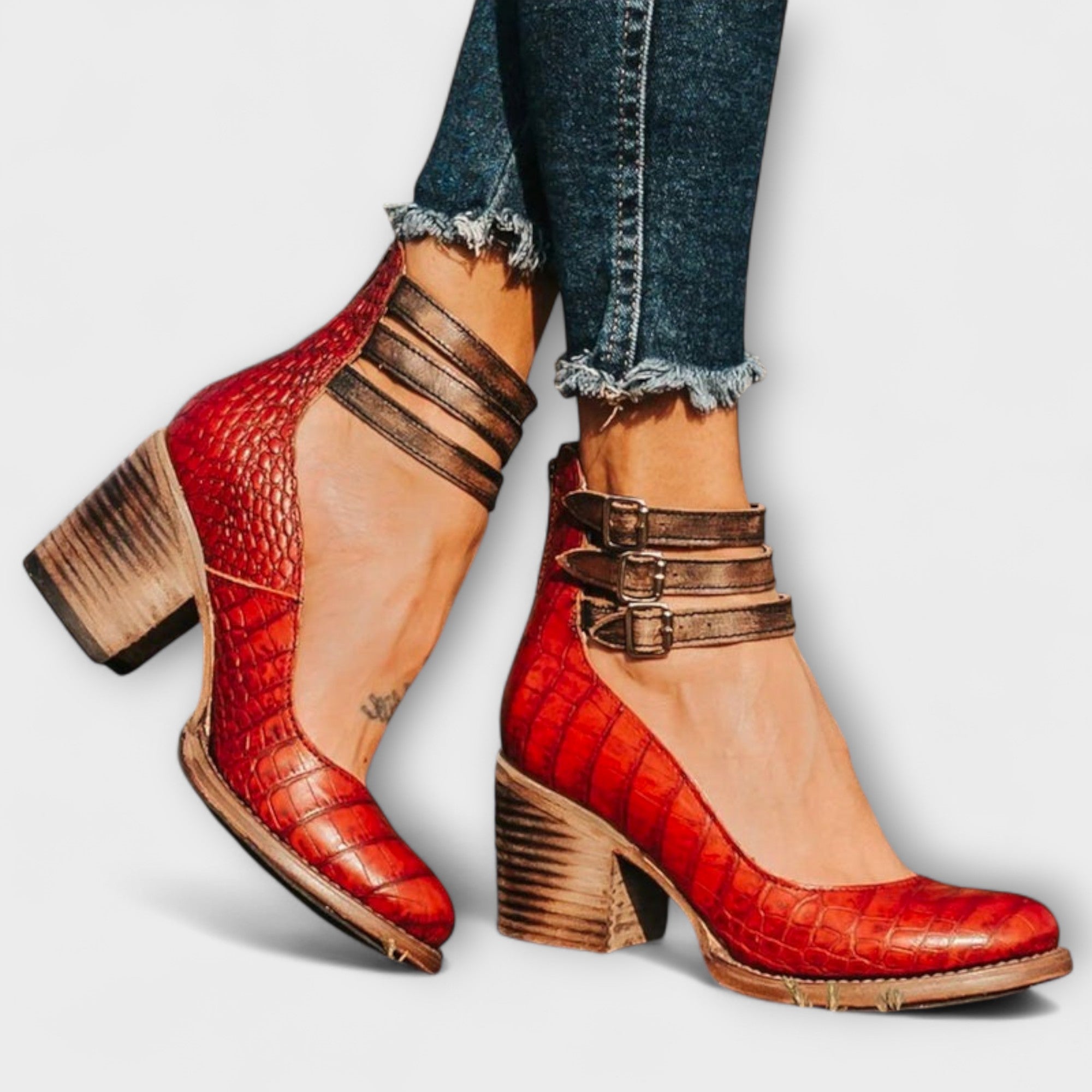 Bela – Premium Leather Heeled Shoe for Perfect Comfort