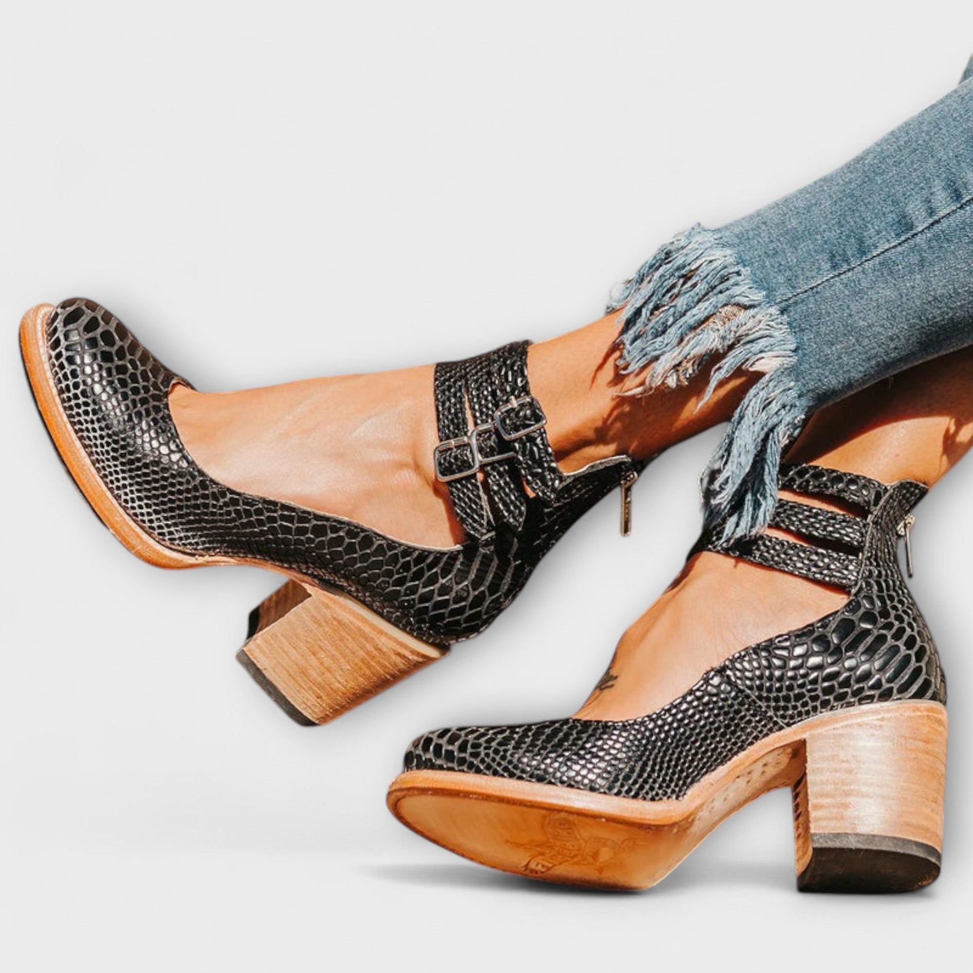 Bela – Premium Leather Heeled Shoe for Perfect Comfort