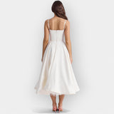 Elegant midi dress for summer