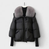 Lucina – Elegant Coat with Fur