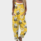 Printed work overalls