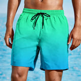 Gradient beach shorts