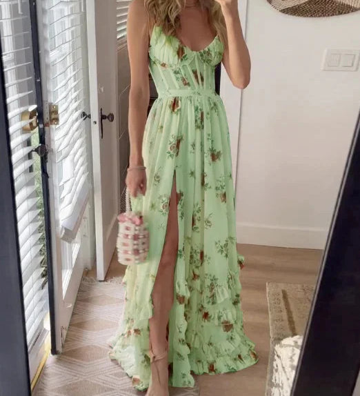 Sonia - Floral print midi dress