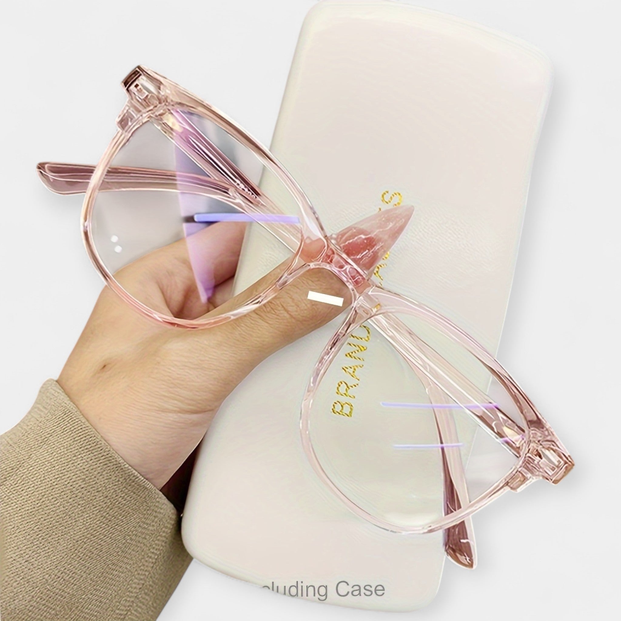 Blue light-blocking glasses