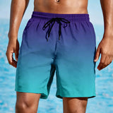 Gradient beach shorts