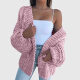 Eleanor - Warm knitted loose cardigan