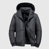Josef - Puffer jacket with hood and durable coating