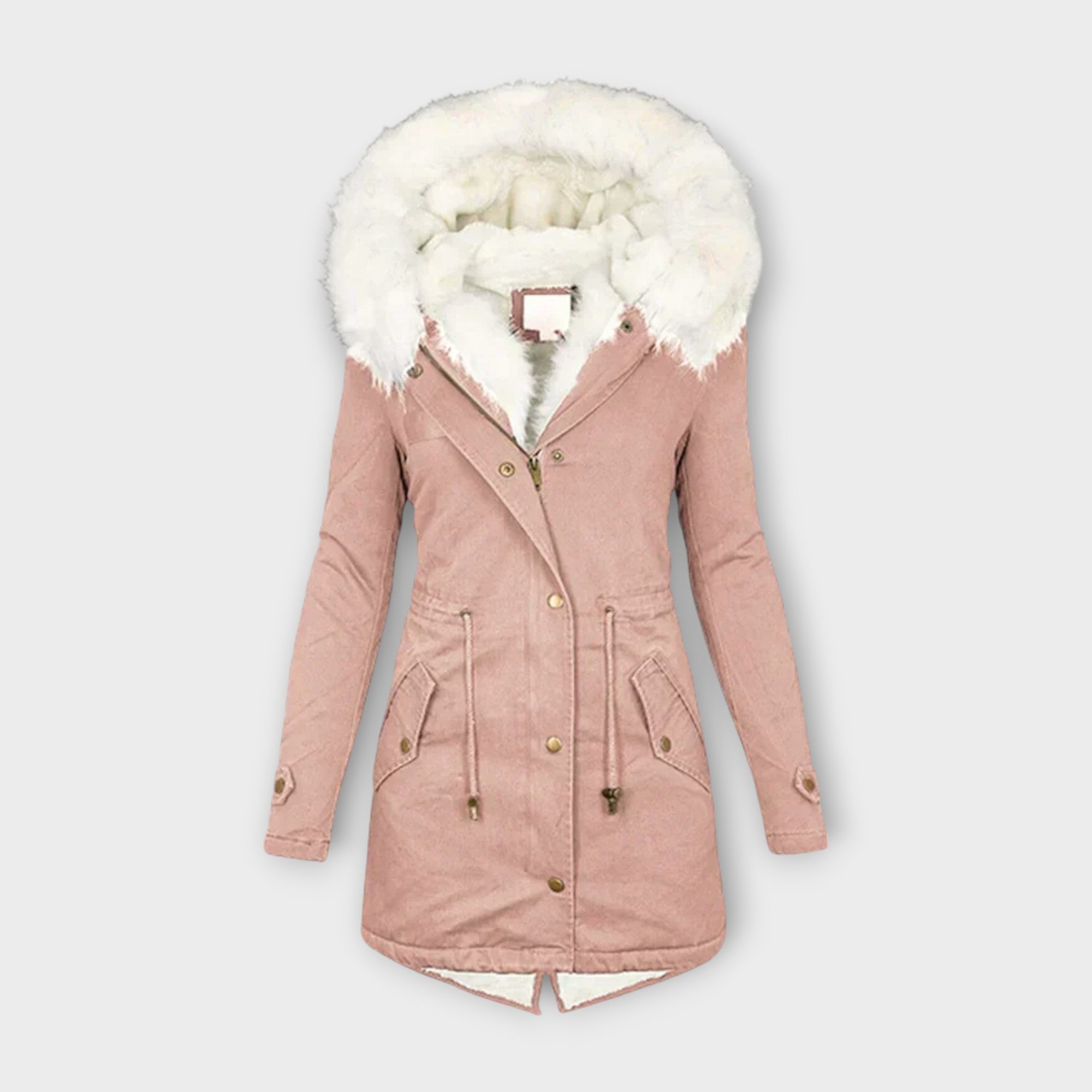 Ivara - Waterproof winter coat with fur lining
