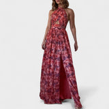 Florária - Long dress with dumbbells