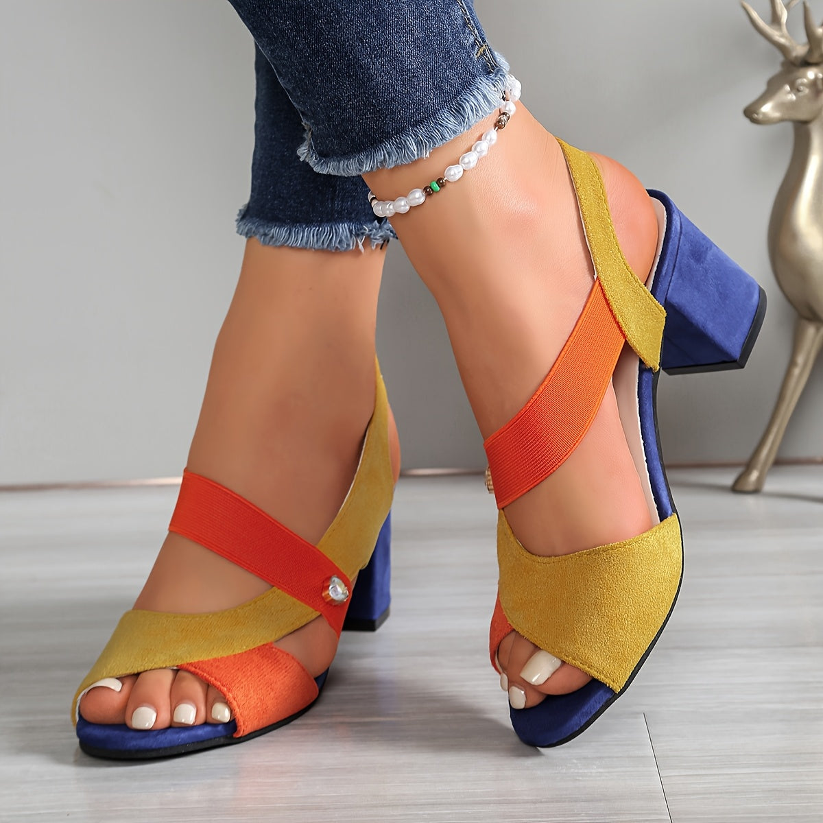 Tünde™ | Orthopedic Comfort Solid Heel Shoes