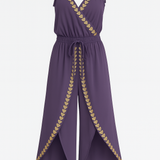Lorena - Overall with Gold Details