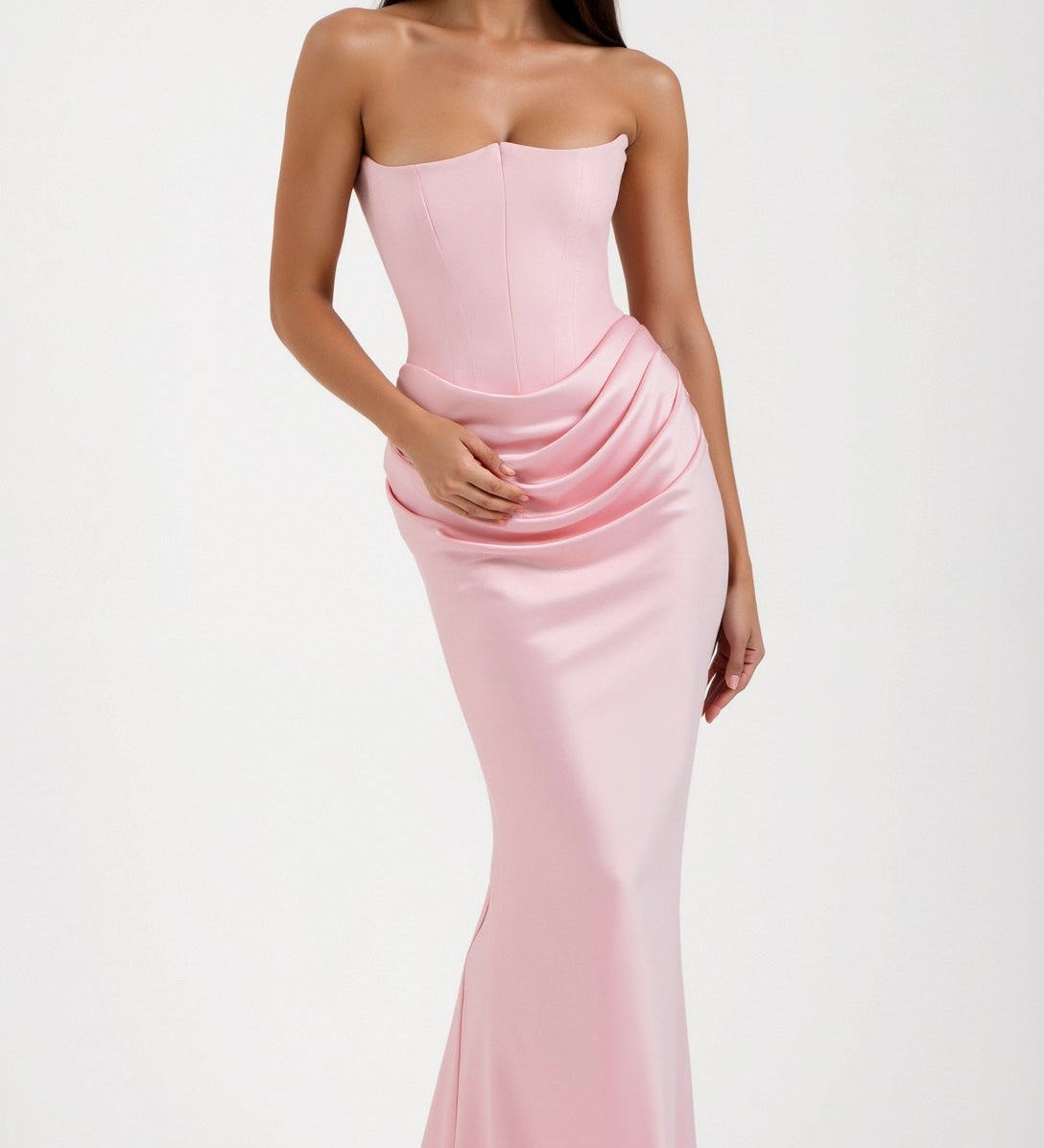 Esmeralda - Long dress with corset