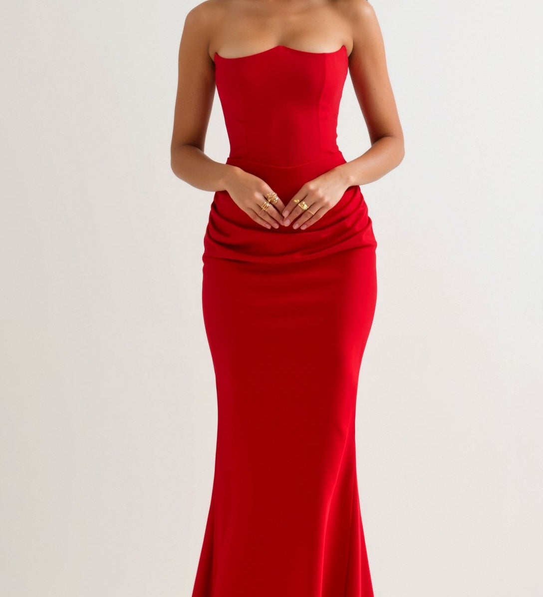 Esmeralda - Long dress with corset